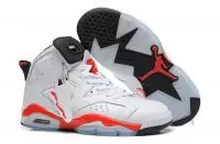 2019U jordan air 6 classic hommes chaussures basket mode pas cher blanc